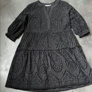 Chico’s Cotton Eyelet Dress